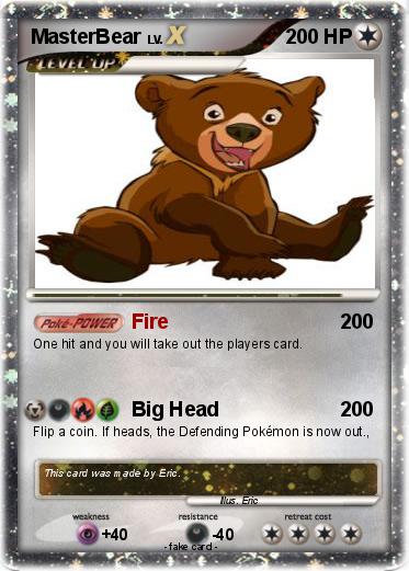 Pokemon MasterBear