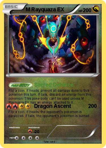 Pokemon M Rayquaza EX