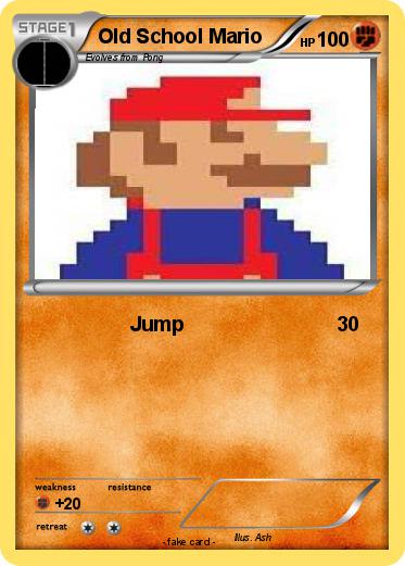Pokemon Old School Mario