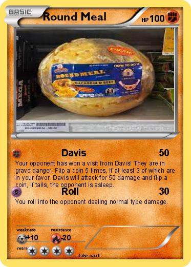 Pokemon Round Meal
