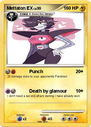 Pokemon Mettaton EX