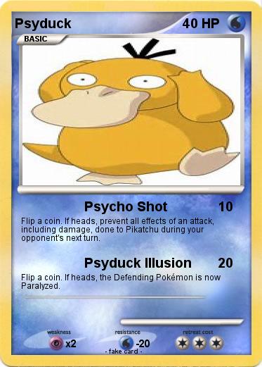 Pokemon Psyduck