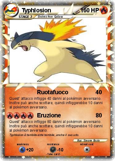 Pokemon Typhlosion