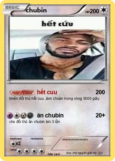 Pokemon chubin