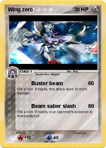 Pokemon Wing zero
