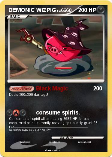 Pokemon DEMONIC WIZPIG