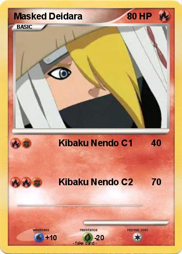 Pokemon Masked Deidara