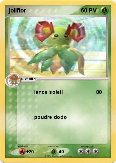 Pokemon joliflor