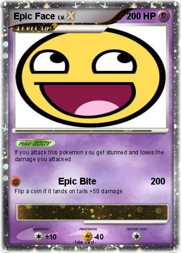 Pokemon Epic Face