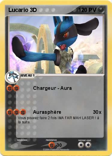 Pokemon Lucario 3D