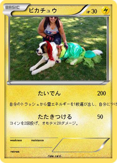 Pokemon ピカチュウ