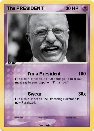 Pokemon The PRESIDENT