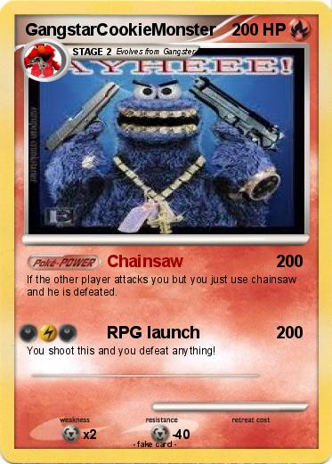 Pokemon GangstarCookieMonster