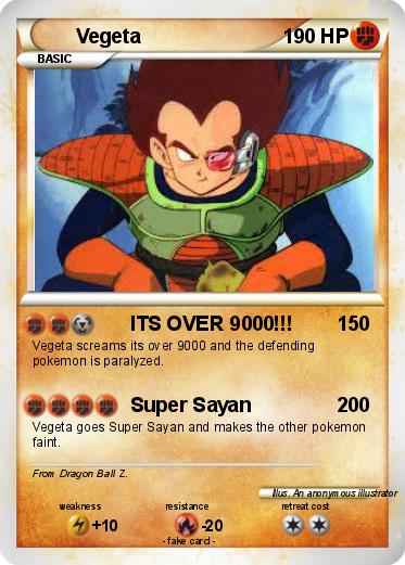 Pokemon Vegeta