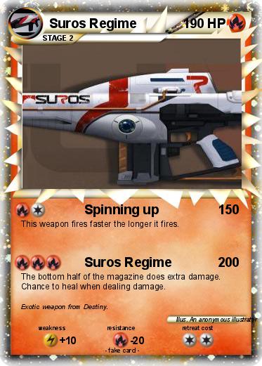 Pokemon Suros Regime