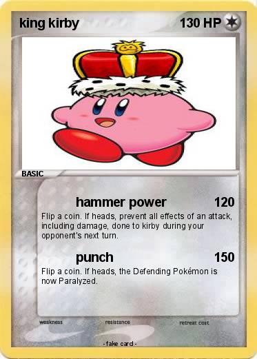 Pokemon king kirby