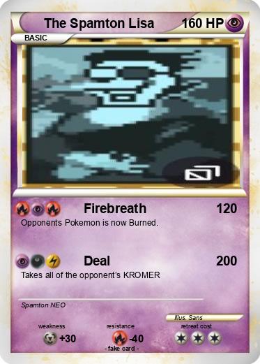 Pokemon The Spamton Lisa