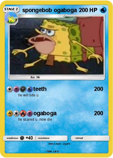 Pokemon spongebob ogaboga