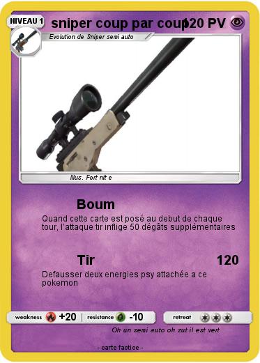 Pokemon sniper coup par coup
