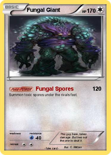 Pokemon Fungal Giant