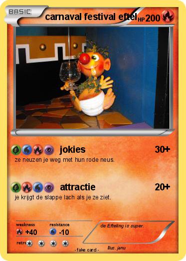 Pokemon carnaval festival eftel