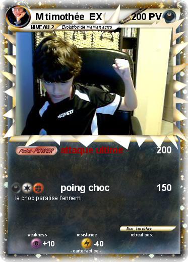 Pokemon M timothée  EX
