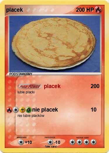 Pokemon placek