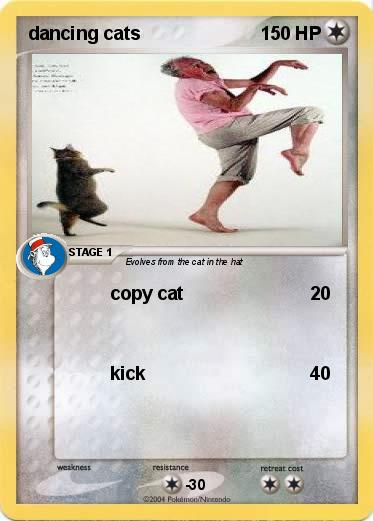 Pokemon dancing cats