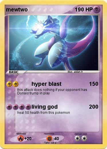 Pokemon mewtwo