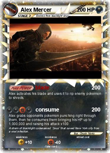 Pokemon Alex Mercer
