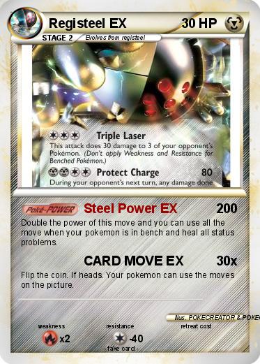 Pokemon Registeel EX