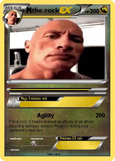 Pokemon the rock