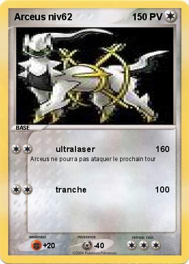 Pokemon Arceus niv62