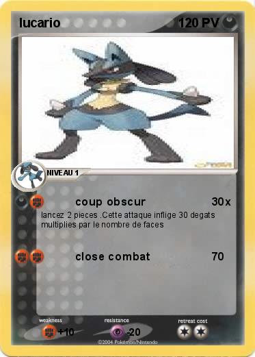 Pokemon lucario