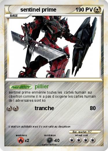 Pokemon sentinel prime
