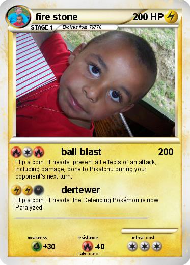 Pokemon fire stone