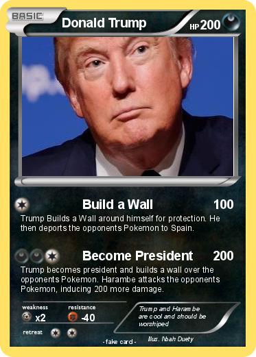 Pokemon Donald Trump