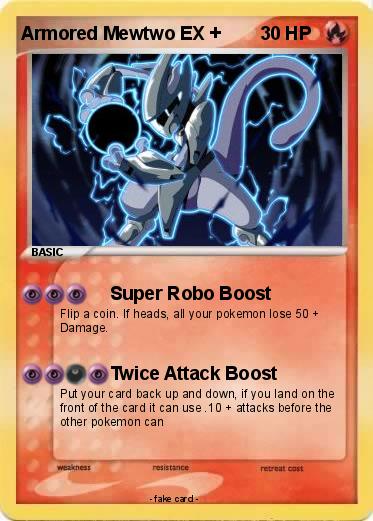 Pokemon Armored Mewtwo EX +