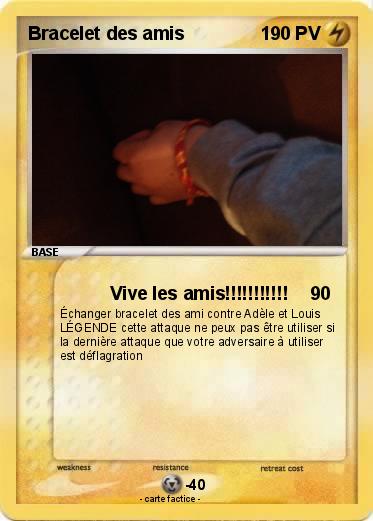 Pokemon Bracelet des amis
