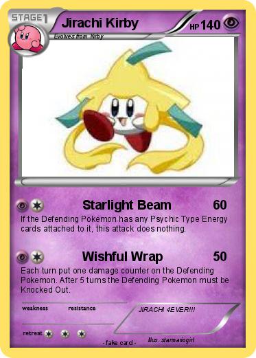 Pokemon Jirachi Kirby