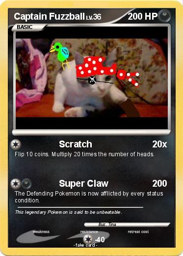 Pokemon Captain Fuzzball