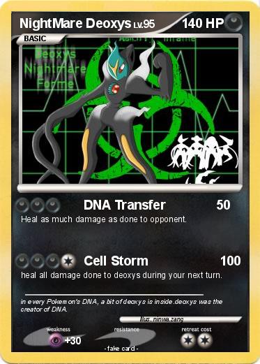 Pokemon NightMare Deoxys