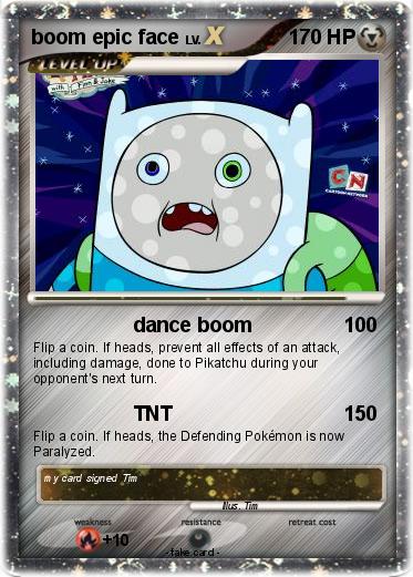 Pokemon boom epic face