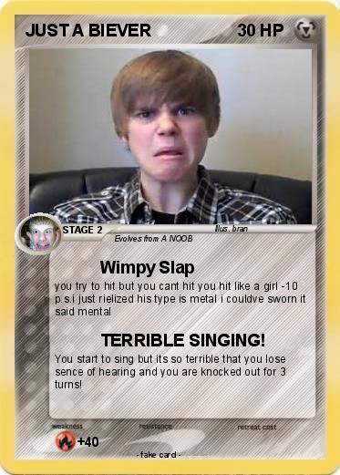 Pokemon JUST A BIEVER