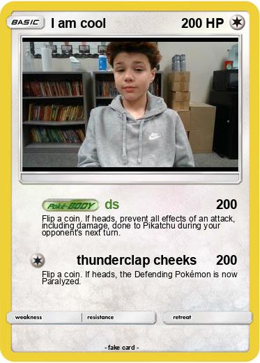 Pokemon I am cool