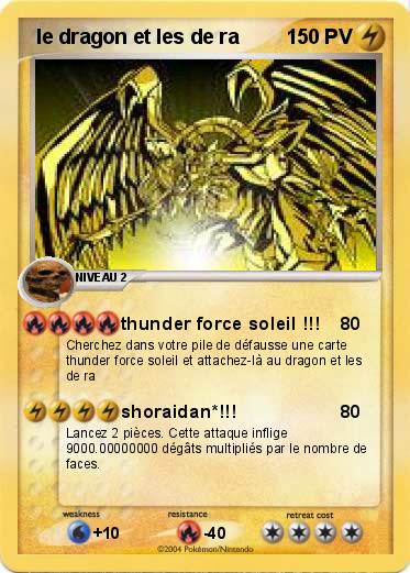 Pokemon  le dragon et les de ra