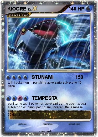 Pokemon KIOGRE