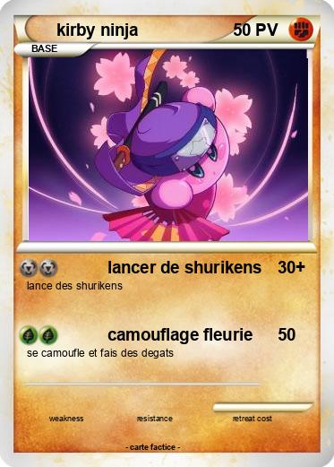 Pokemon kirby ninja