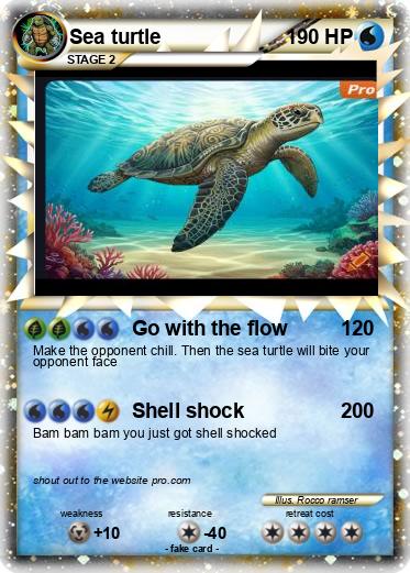 Pokemon Sea turtle
