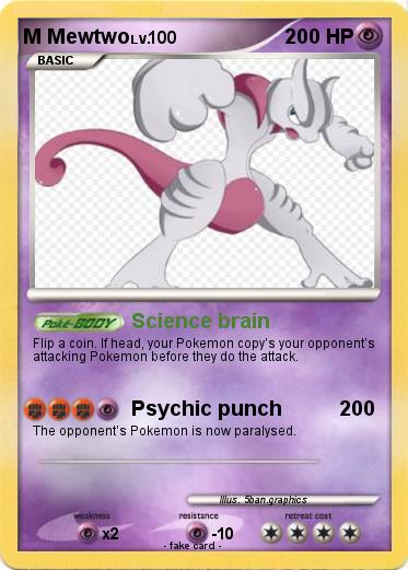 Pokemon M Mewtwo